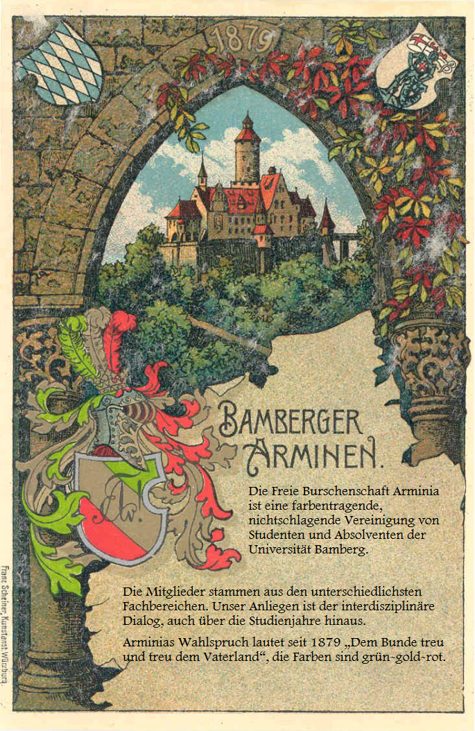 alte Verbindungskarte der Arminia